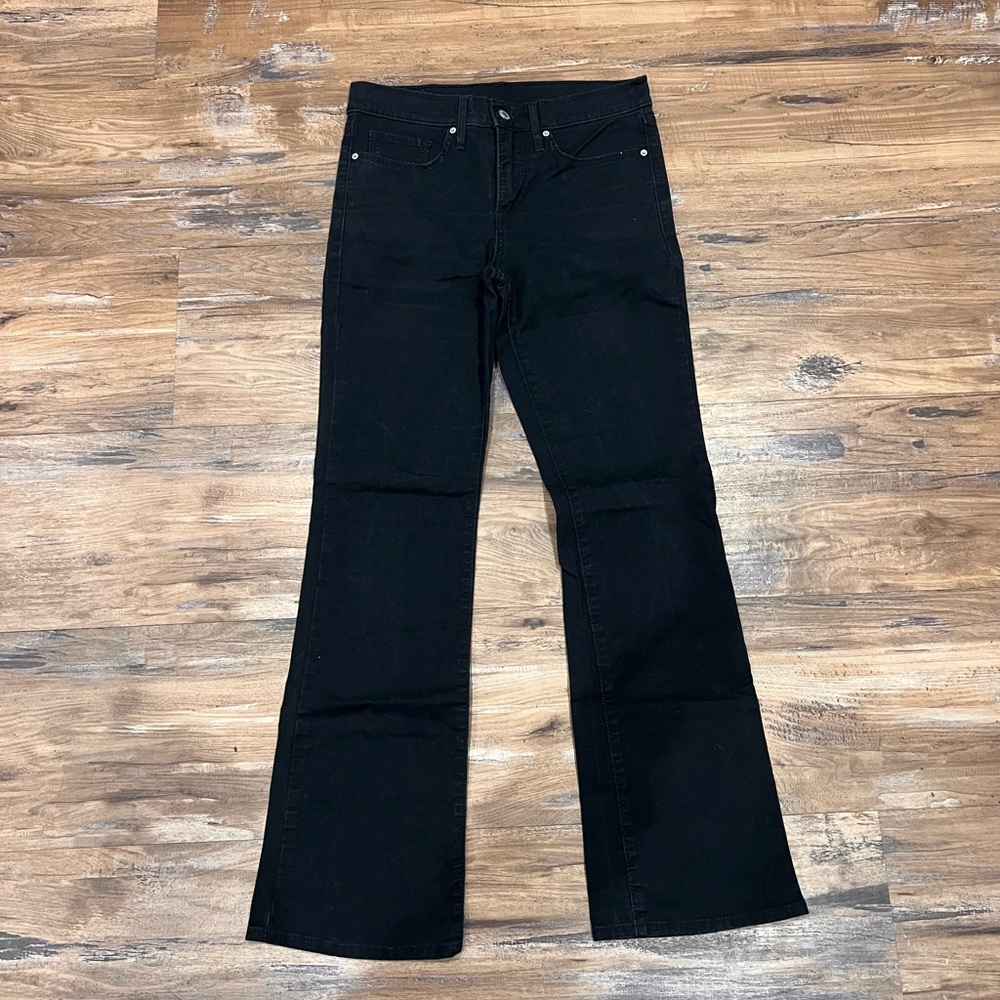 Levi Straus Black Boot Cut Jeans